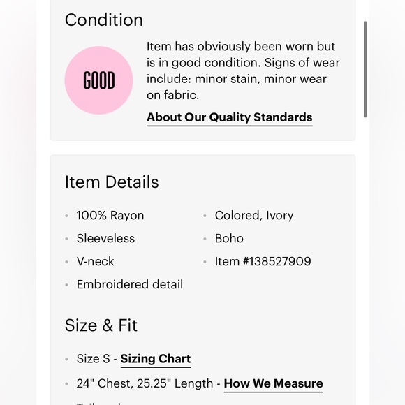 Lauren Conrad Summer Boho Top - Picture 2 of 4